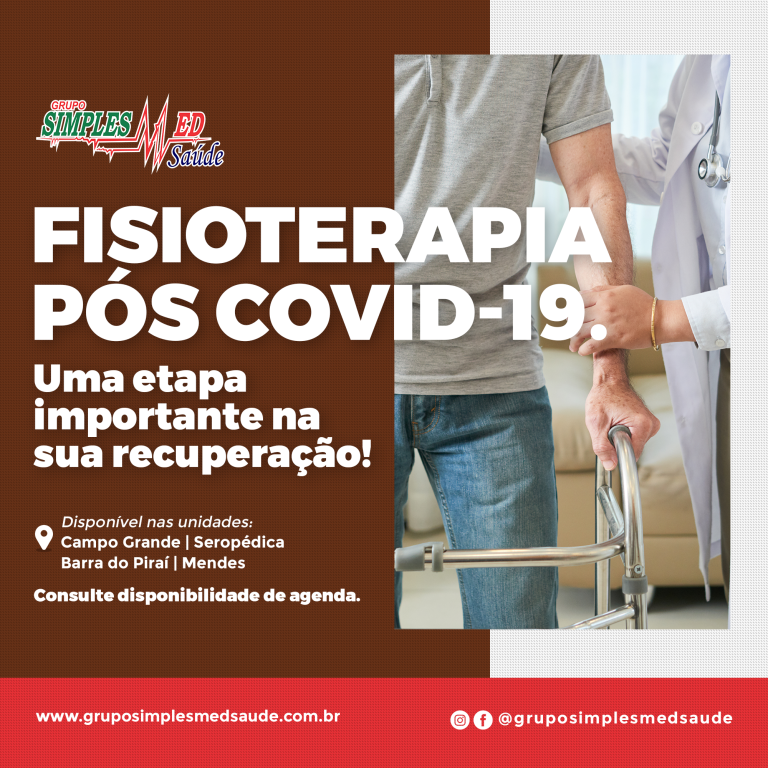 Fisioterapia PÓS COVID Grupo Simples Med Saúde